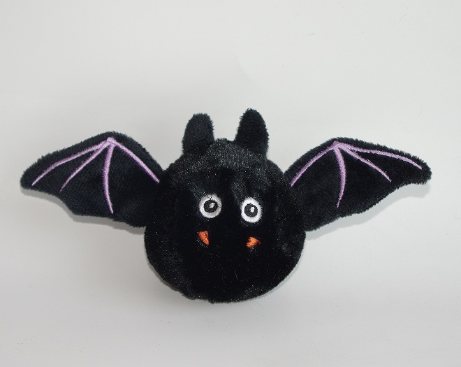 W4644F Halloween Plush Bat Pet Toy