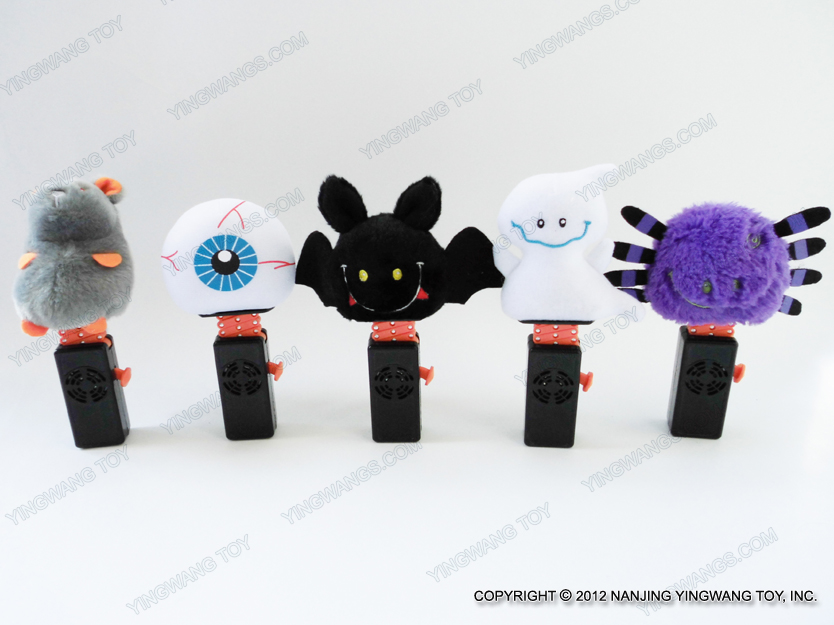 Y2056 Halloween Popup Musical Plush Toys