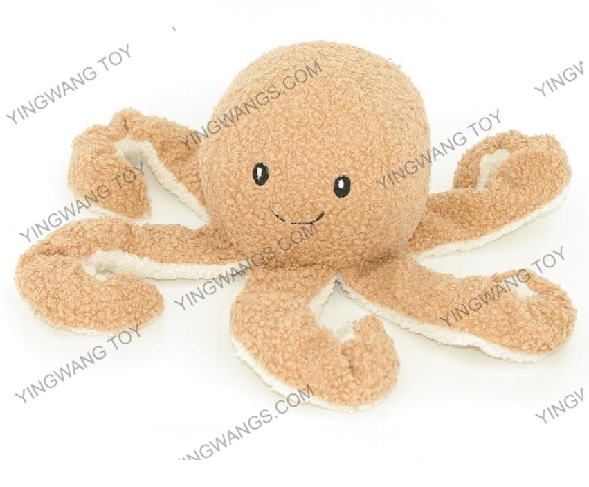 W5321 GRS Eco Friendly Plush Whale and octopus 