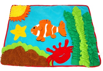 Sealife Style Hide and Seek Training Blanket For Dog